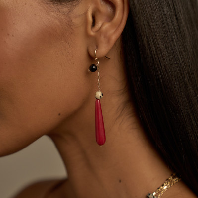 Brinco Laure Banho Ouro 18k