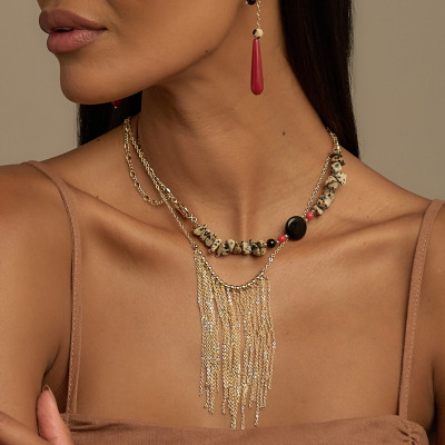 Colar Alina Banho Ouro 18k