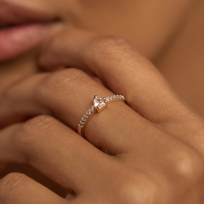 Anel Maria Alice Banho Ouro 18k