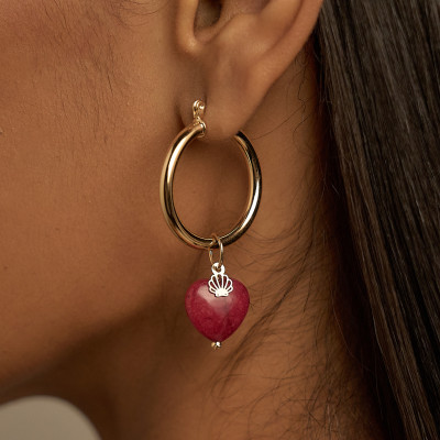 Brinco Josephina Banho Ouro 18k