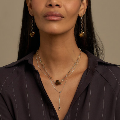 Colar Nora Banho Ouro 18k