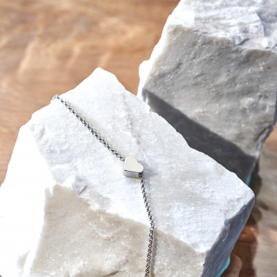 Pulseira Reece Banho Ródio Branco