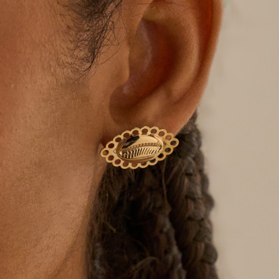 Brinco Maui Banho Ouro 18k