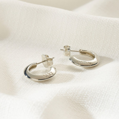 Brinco Morgana Banho Ródio Branco