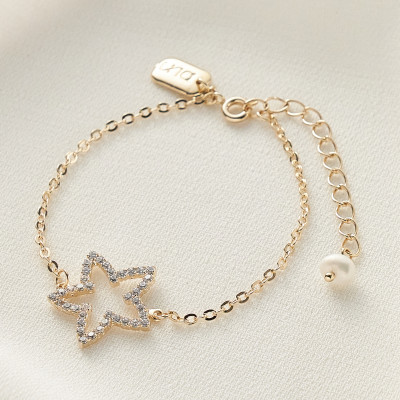 Pulseira Rubia Banho Ouro 18k