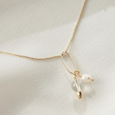 Colar Aisha Banho Ouro 18k