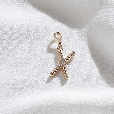 Pingente Dasha X Banho Ouro 18k