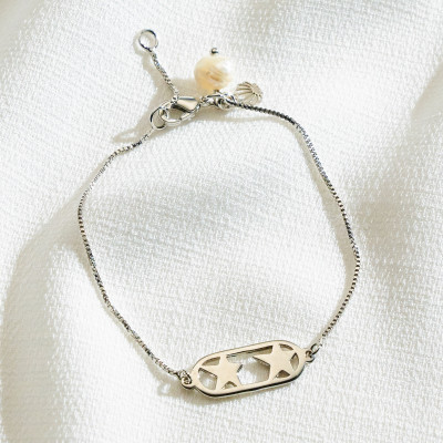 Pulseira Maia Ródio Branco