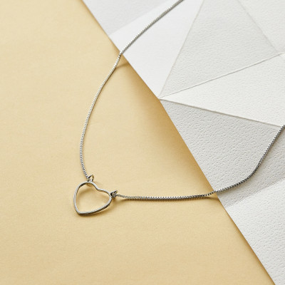 Colar Ana Paula Banho Ródio Branco