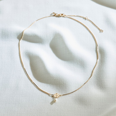 Colar ChoHee Banho Ouro 18k