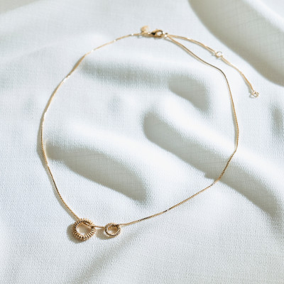 Colar Sook Banho Ouro 18k