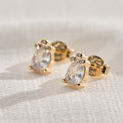 Brinco Tyra Banho Ouro 18k