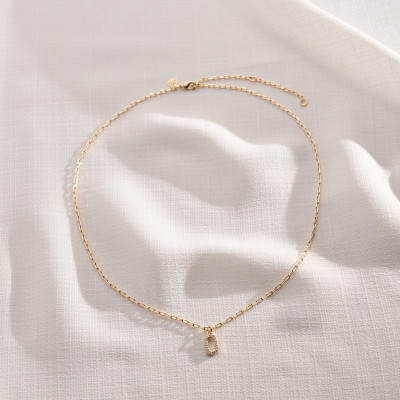 Colar Brígida Banho Ouro 18k