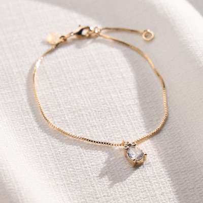 Pulseira Teagan Banho Ouro 18k