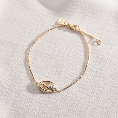 Pulseira Cleo Banho Ouro 18k