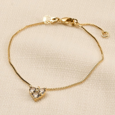 Pulseira Mies Banho Ouro 18k