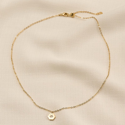 Colar Naina Banho Ouro 18k