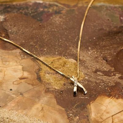 Colar Pina Banho Ouro 18k