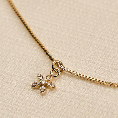 Colar Gedes Banho Ouro 18k