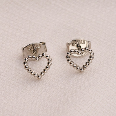 Brinco Joan Banho Ródio Branco