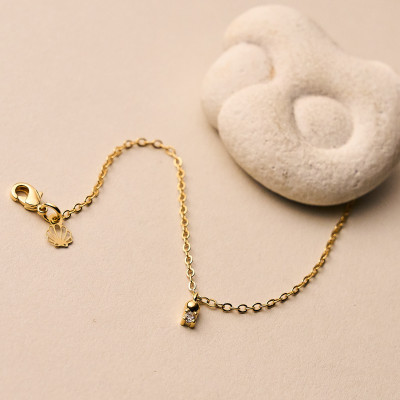 Pulseira Evans Banho Ouro 18k