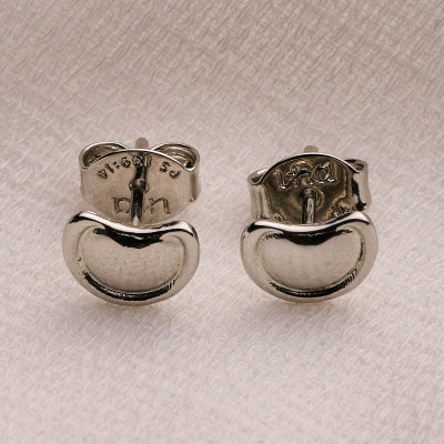 Brinco Maya Banho Ródio Branco