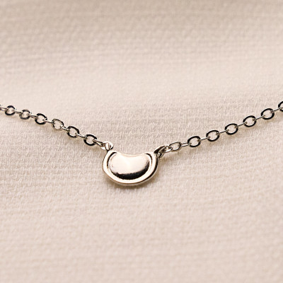 Colar Noa Banho Ródio Branco