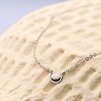 Colar Noa Banho Ródio Branco