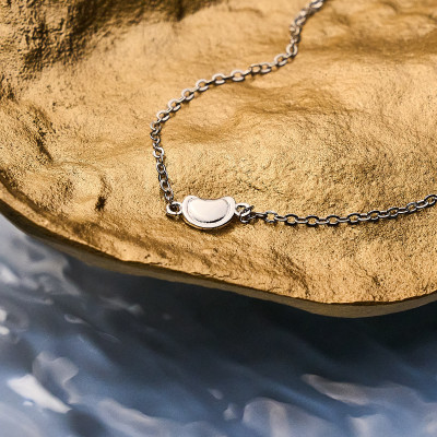 Pulseira Ivi Banho Ródio Branco