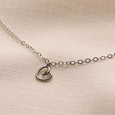 Colar Isadora Banho Ródio Branco