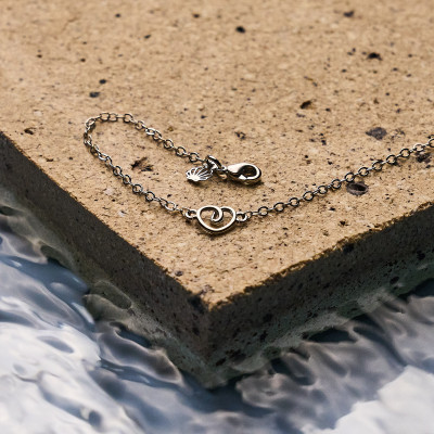 Pulseira Beatrize Banho Ródio Branco