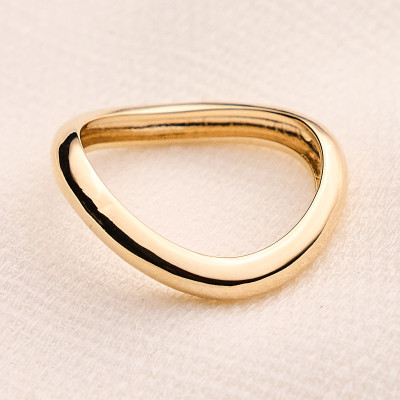 Anel Laura Banho Ouro 18k