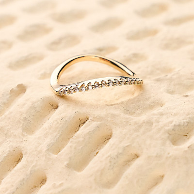 Anel Eva Banho Ouro 18k