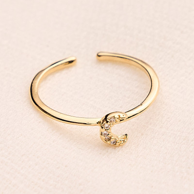 Anel Mariana Banho Ouro 18k