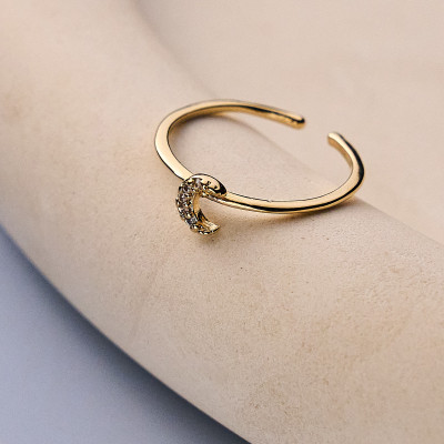 Anel Mariana Banho Ouro 18k