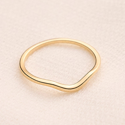 Anel Antonella Banho Ouro 18k