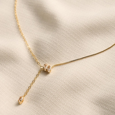 Colar Zoe Banho Ouro 18k