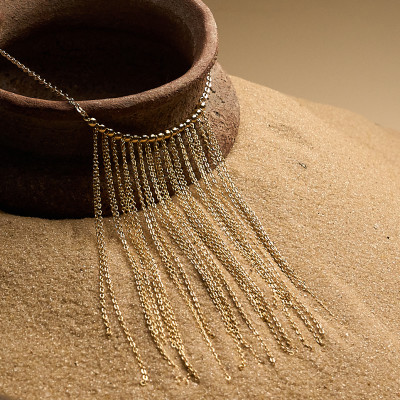 Colar Frida Banho Ouro 18k