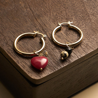 Brinco Josephina Banho Ouro 18k