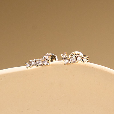 Brinco Mira Banho Ouro 18k