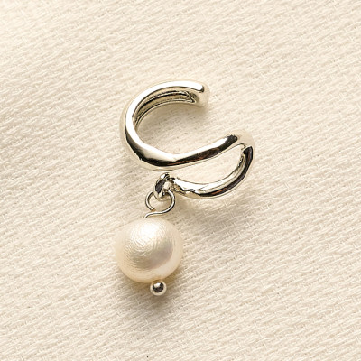 Piercing Lara Banho Ródio Branco