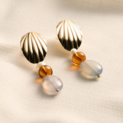 Brinco Esme Banho Ouro 18k