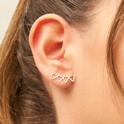 Brinco Vero Banho Ouro 18k