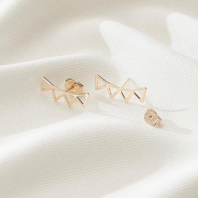 Brinco Vero Banho Ouro 18k