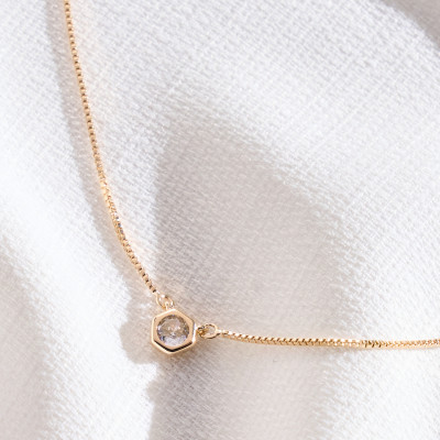 Colar Jill Banho Ouro 18k