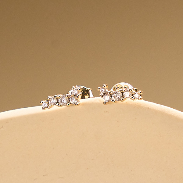 Brinco Mira Banho Ouro 18k