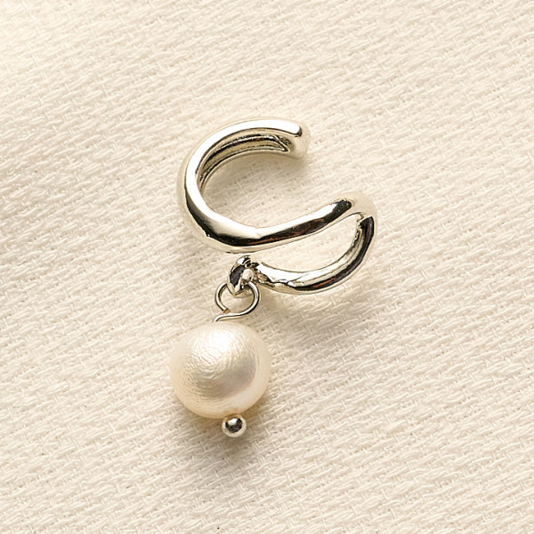 Piercing Lara Banho Ródio Branco