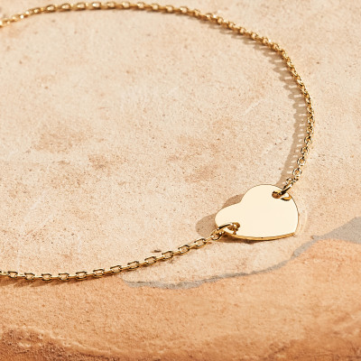 Tornozeleira Gina Banho Ouro 18k