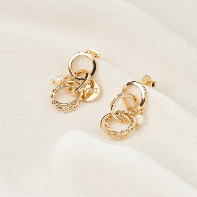 Brinco Celina Banho Ouro 18k