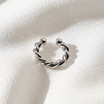 Piercing Riana Banho Ródio Branco